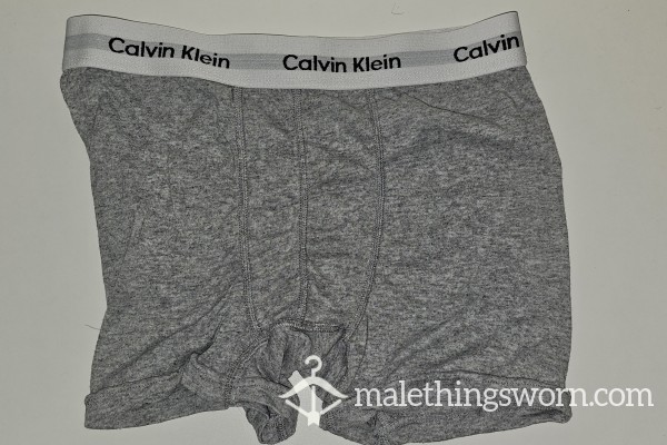 Grey Calvin Klein Boxers