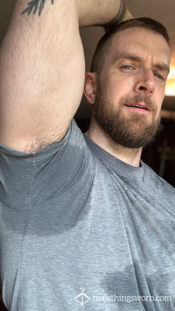 Grey Musky Sweaty Shirt