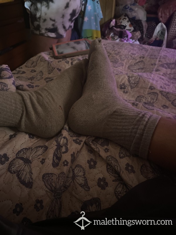 Very Old Grey Socks