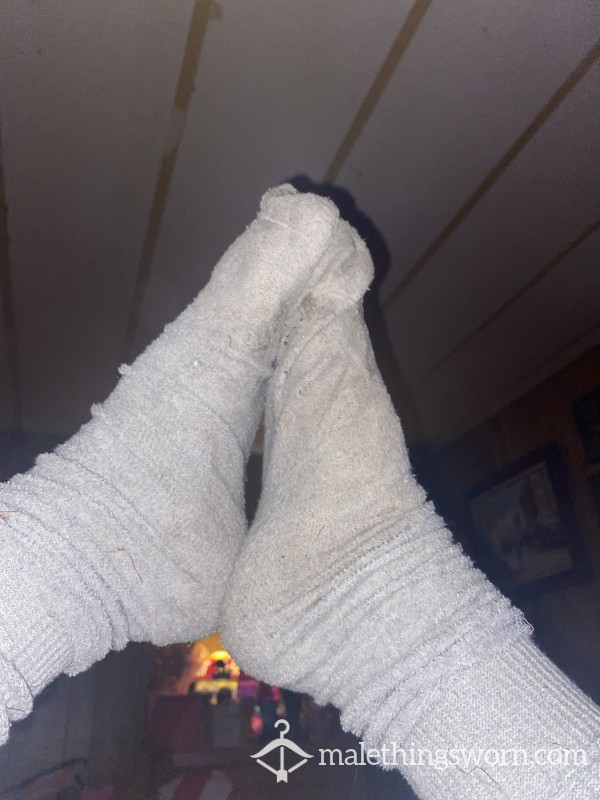 Grey Older Socks