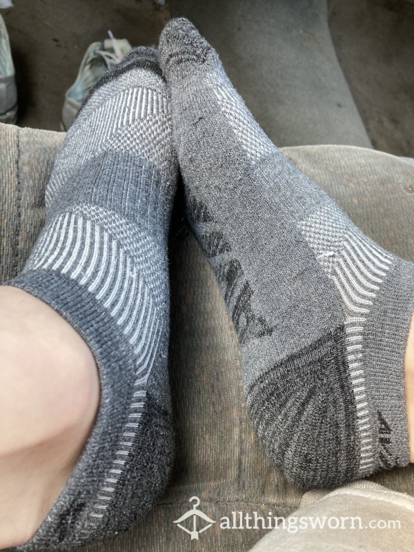 Low Cut Grey Socks