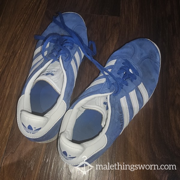 Grim Blue Old Adidas Trainers UK 9
