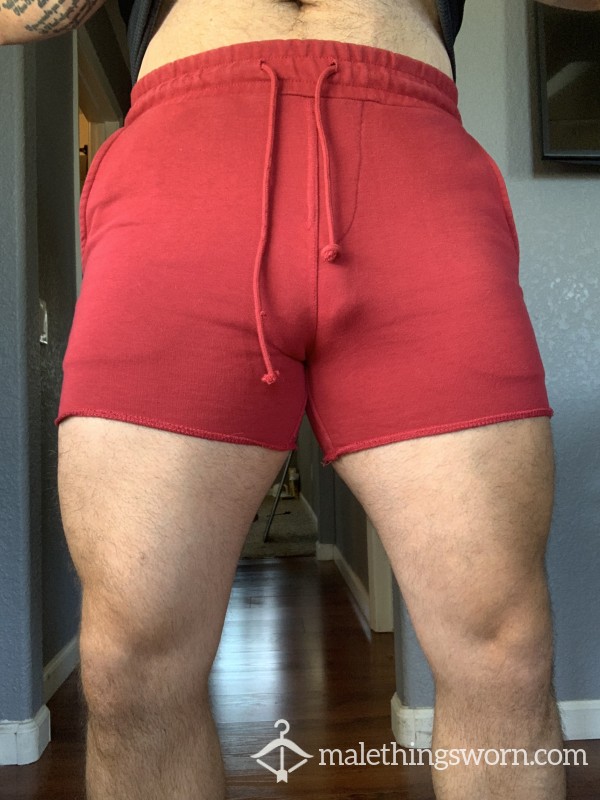 Gym Leg Day Red Shorts 🔥