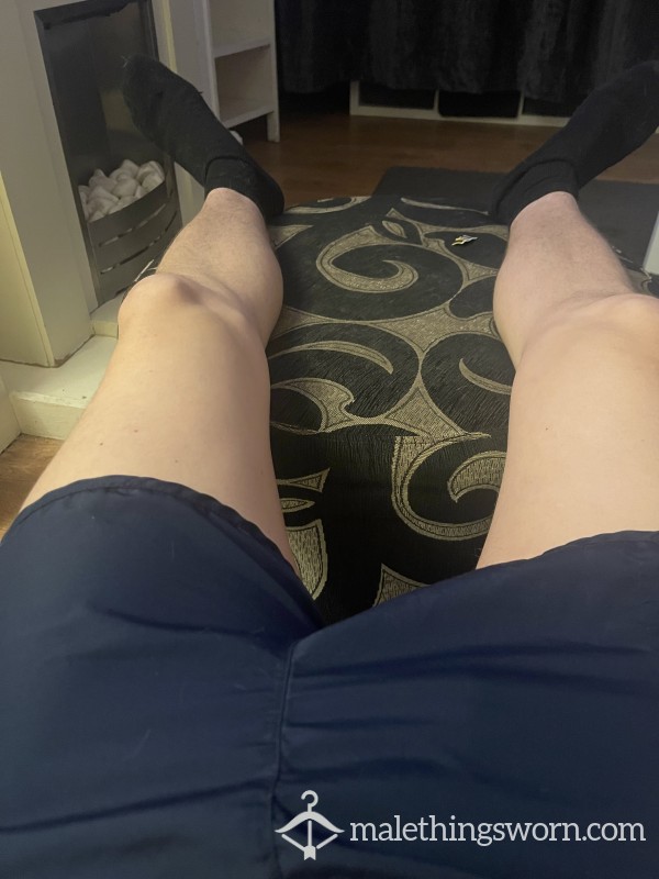 Gym Shorts . With Stink And Cum Stains