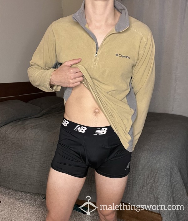 GYM SWEATER USED (COLUMBIA) From A College Jock Twink Worn For 1 WEEK STRAIGHT (TAN)