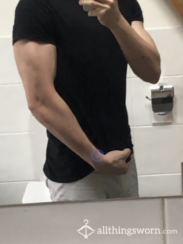 Gym Sweaty, Cotton Shirt (with Multiple Days Of Wear)
