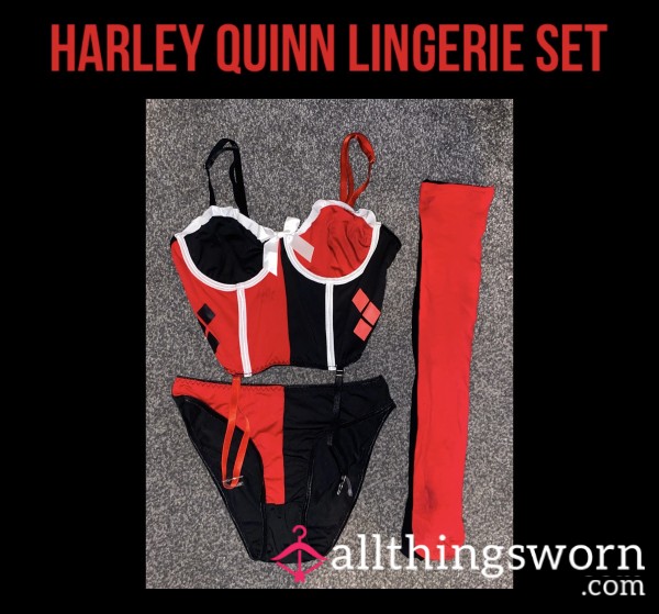 Harley Quinn Lingerie Set♦️