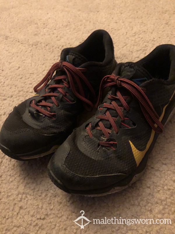 Heavily Used Running Shoes