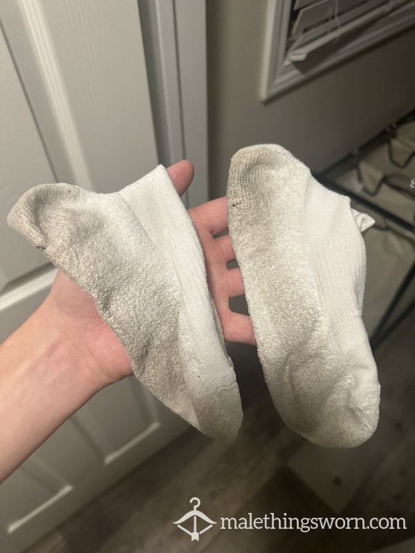 Heavily Worn Adidas Socks