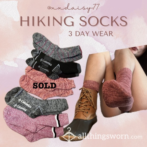Hiking Socks 🥾 3 DAY WEAR