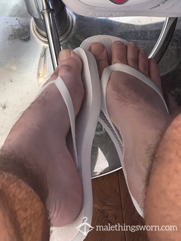 Hot And Sweaty Feet And Flip Flops