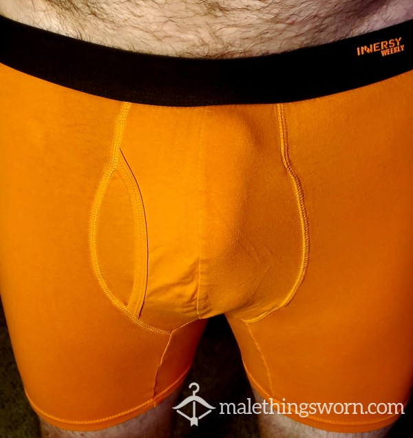 Hot Orange Boxers