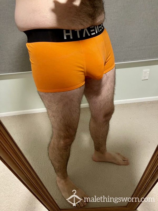 Hot Orange Boxers