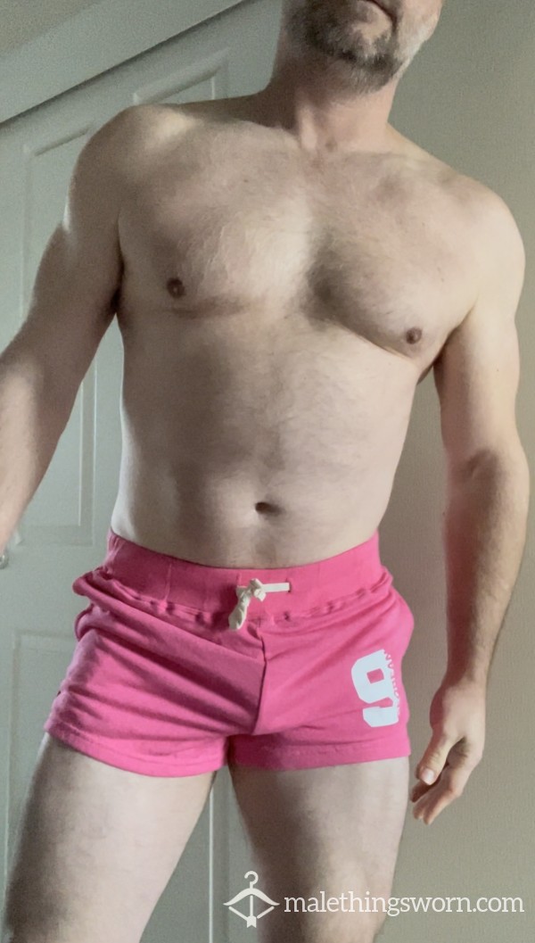 Hot Pink Gym Shorts From Jockdad