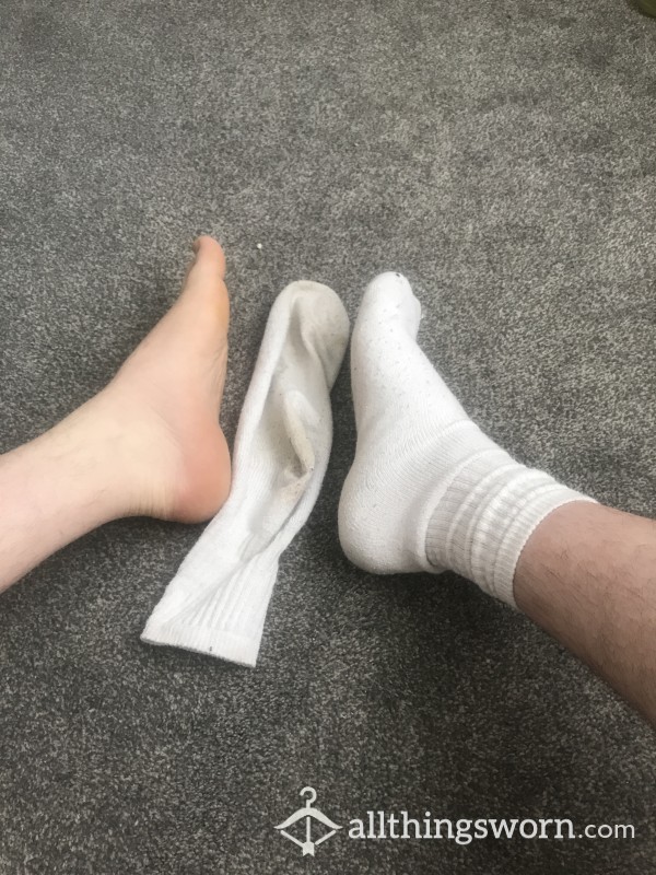 Hot Smelly Sweaty Cotton Socks