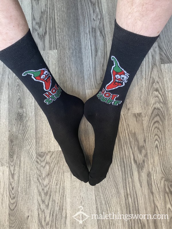 Hot Stuff Socks Customised For Your Pleasure