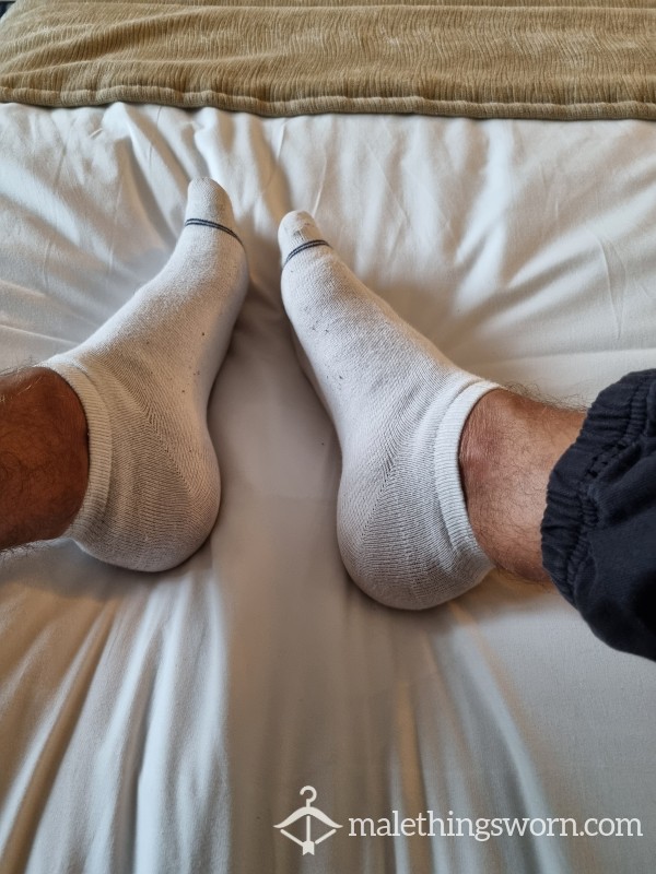 Hot & Sweaty Ripe Trainer Socks Worn 2 Days