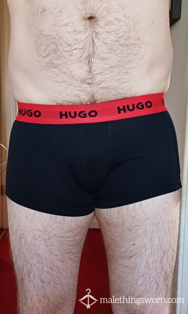Hugo Boss New Gym Worn,Soaked In Sweat From Run & Squats