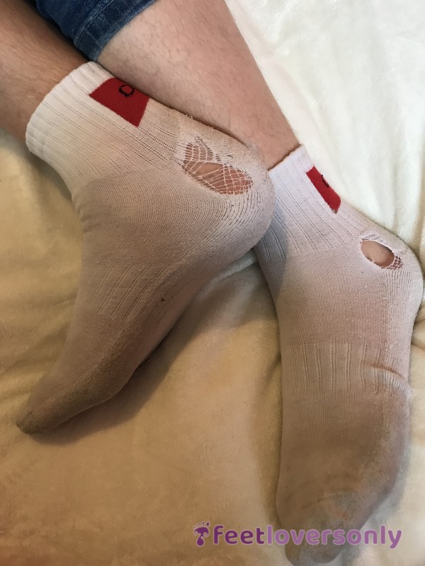 Hugo Boss White Ankle Socks