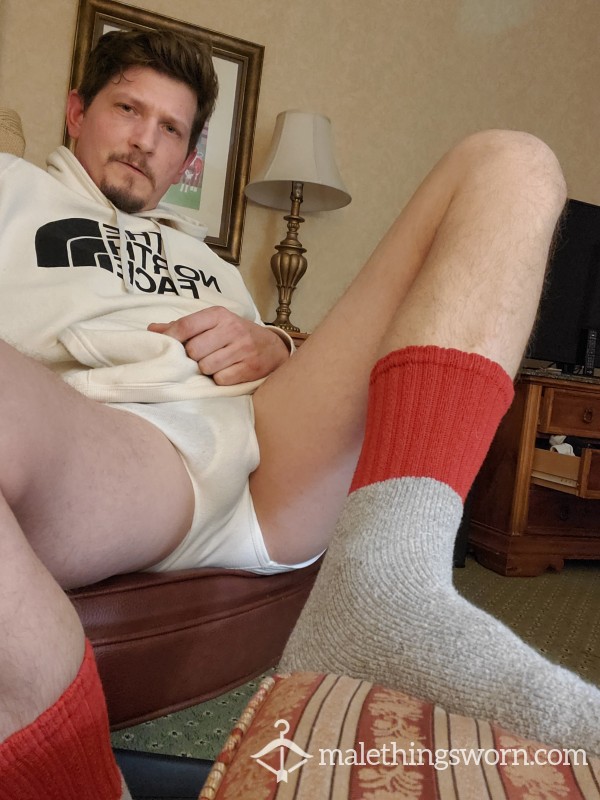 Is It Cold In Here?...Dad's Classic Vintage Masculine Sweaty Winter Socks!