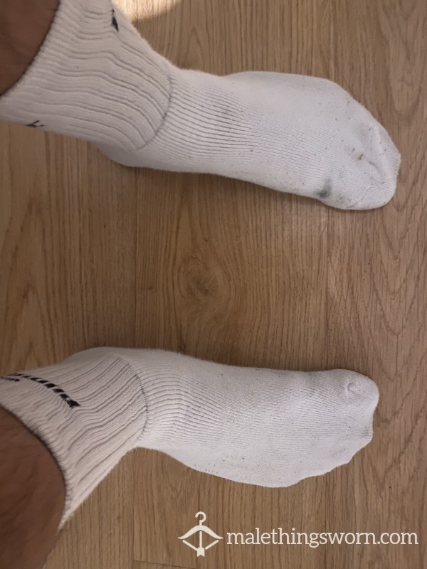 Italian Lad’s Socks After A Day Sweating In The Gym