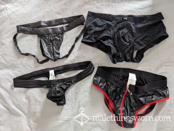 Jocks And Thongs (Bundle Of 4) - Fresh Stains On Request
