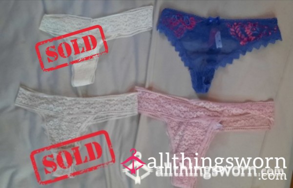 Lace Collection Thongs
