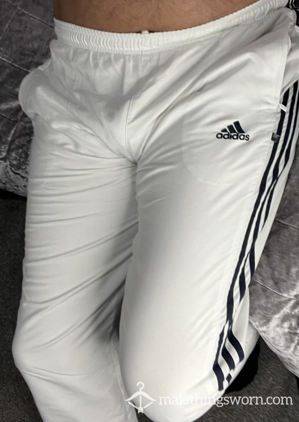 Large White Adidas Chav Trakkies