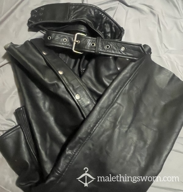 Leather Chaps XL