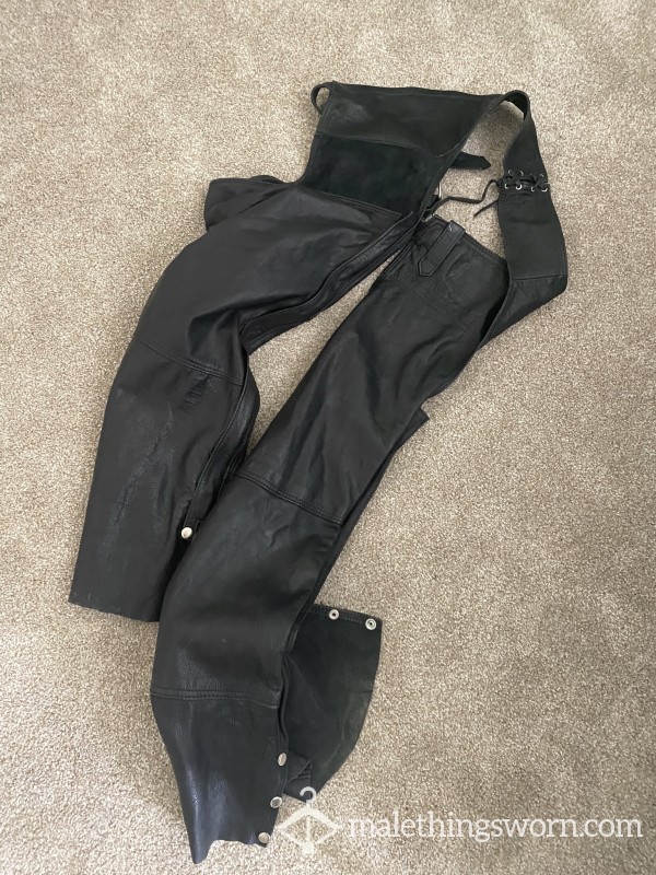 Used Leather Chaps
