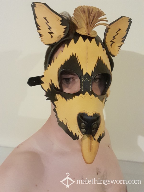 Leather Puppy Mask