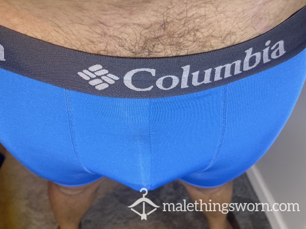 Light Blue Columbia Boxer-Briefs (3 Day Use)