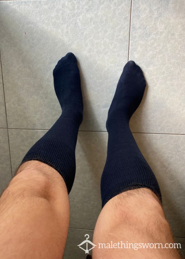 Long Blue Elegant Socks Intimissimi