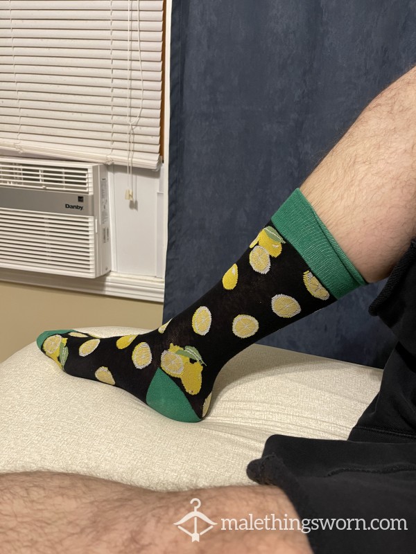 Long Lemon Socks