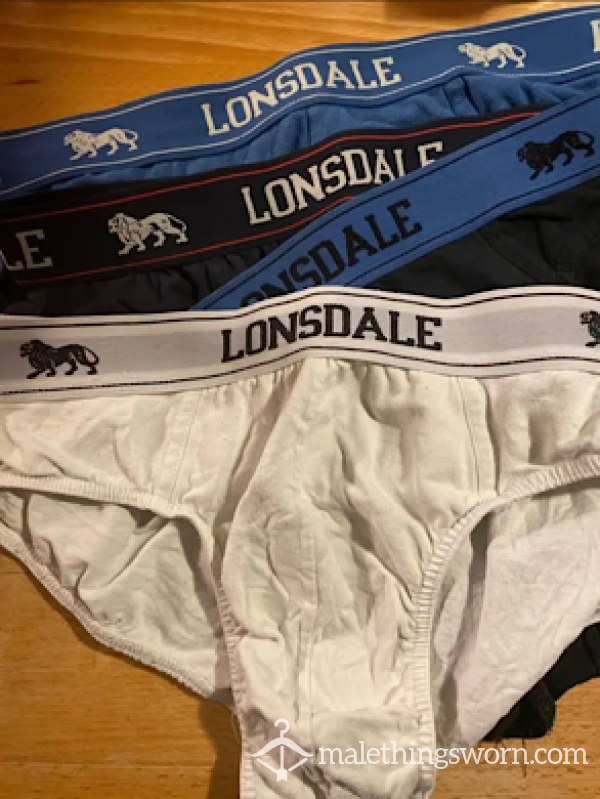 Used Lonsdale Briefs (size L)