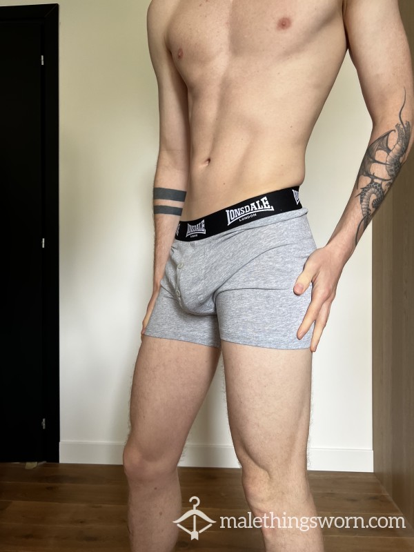 Lonsdale Button Fly Boxers