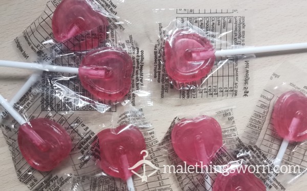 Love Heart Lollipops