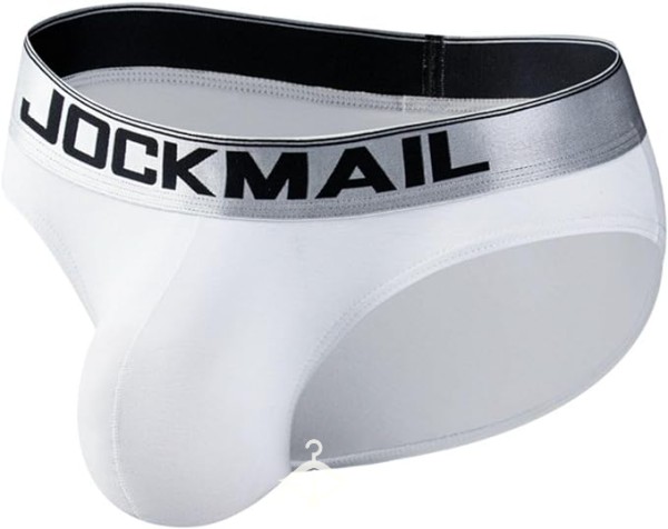 ❔❕👨‍🦳Love Sexy Man-scent? Snag These WHITE Jockmail Low Rise Breathable Cotton Briefs - Including ONE Gym Session And 24 Hours Wear❔❕👨‍🦳