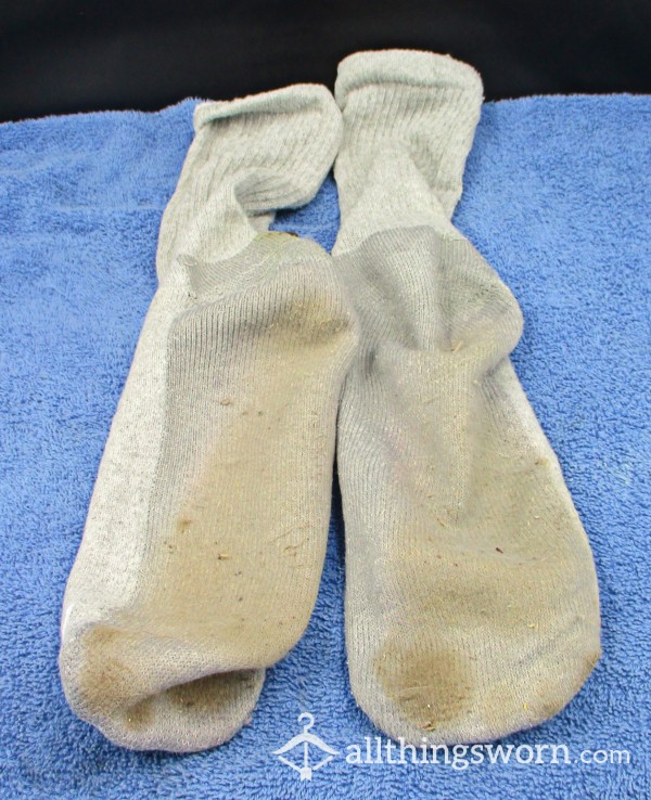 Socks Stinky Mechanic's 14 Hour Work Boot Socks Sweaty, STINKY, RIPE