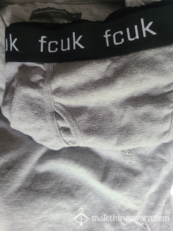 Medium FCUK Shirt And Boxer Briefs photo