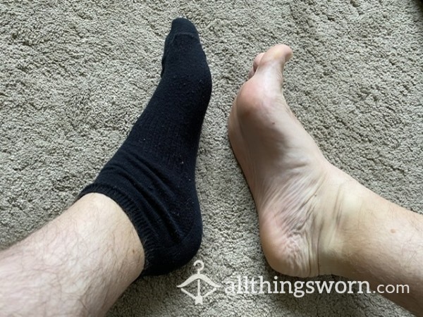 Men’s Black Ankle Socks