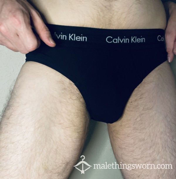 Men’s Black Calvin Klein Briefs