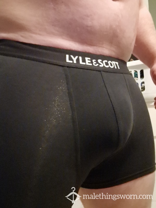 Mens Lyle&Scott Boxers With Cum Load Or Piss Soaked, How Ever You Want Them!!
