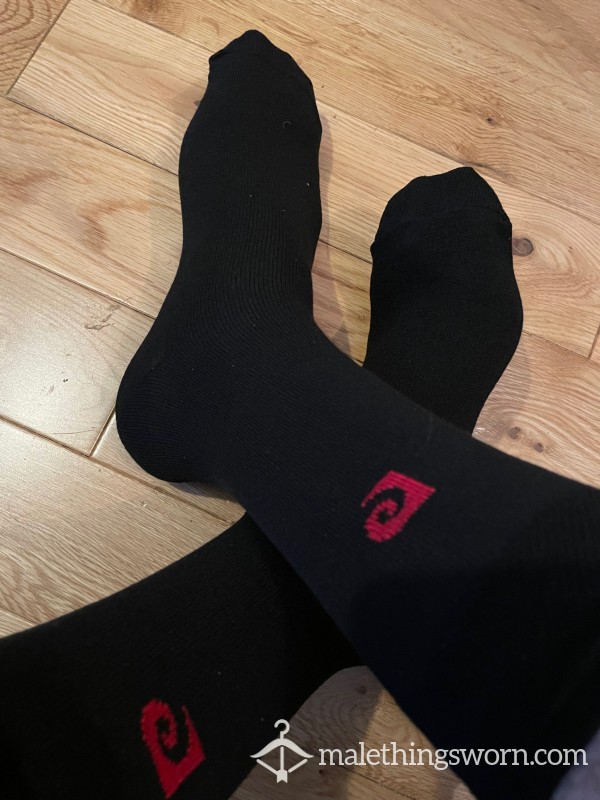 Men's Pierre Cardin Black Office Dress Socks - Want A Sniff?