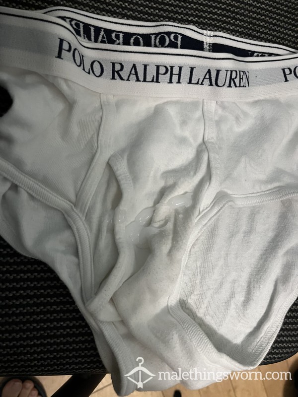 Men’s Polo Ralph Laurens With Cum Worn For 3 Days