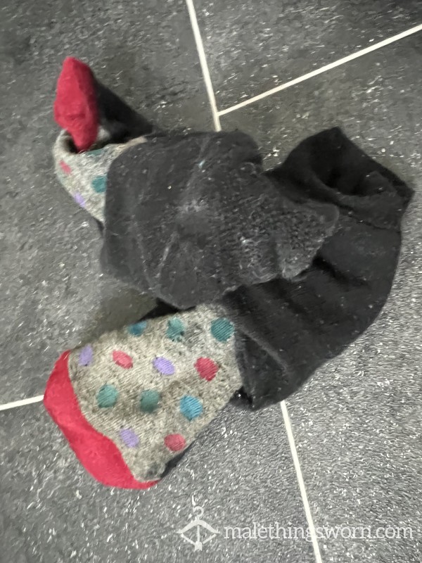 Men’s Socks Worn For 3 Days