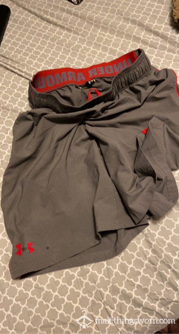 Mens Workout Shorts Under Armour (Free Balled)
