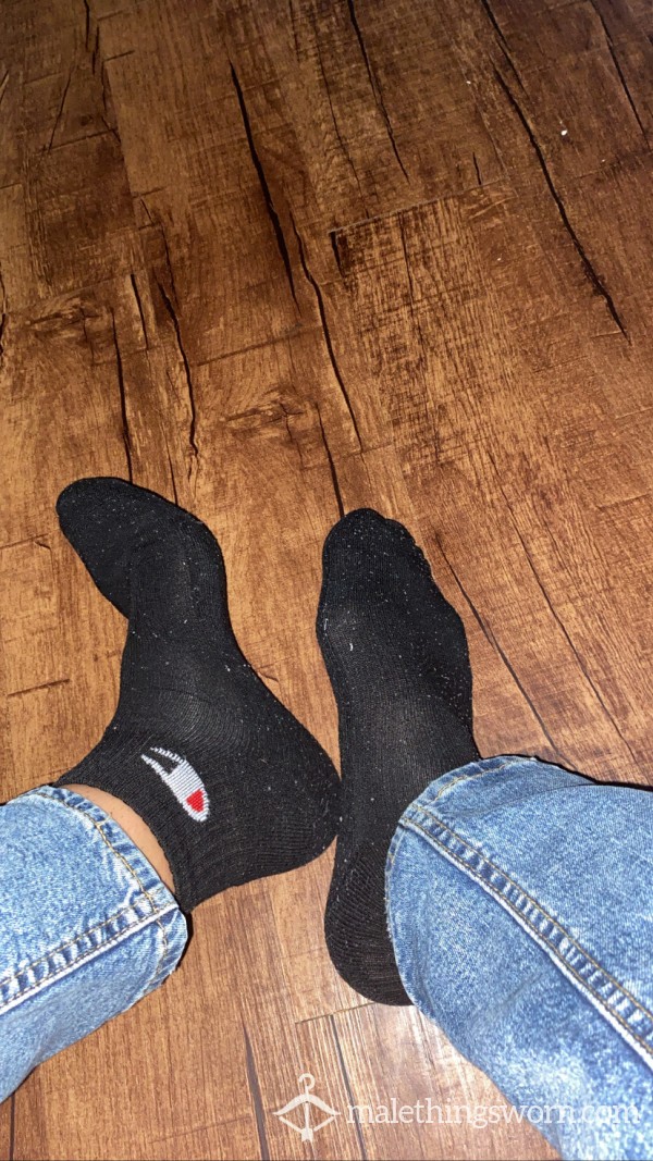 Mid/black Champion Socks