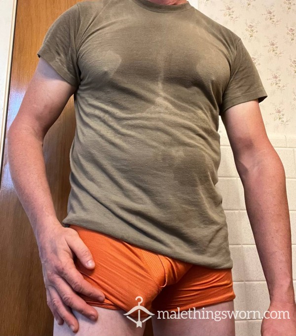 Military Shirt And Underwear Combo