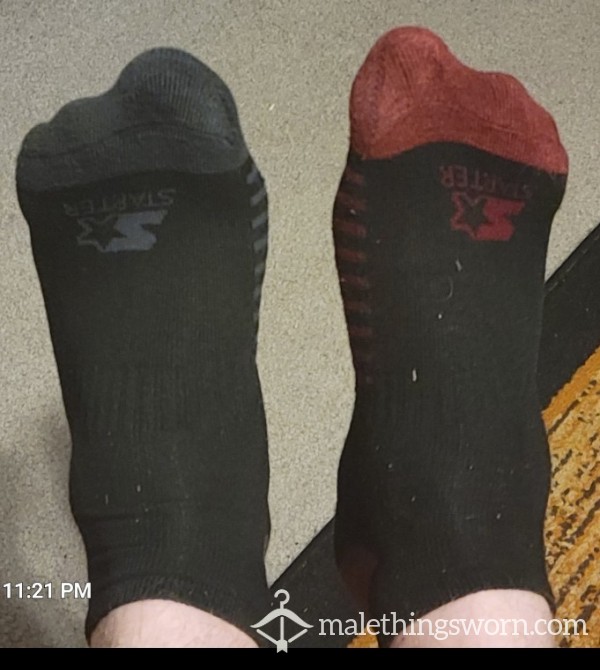 Mismatched Hiking Socks